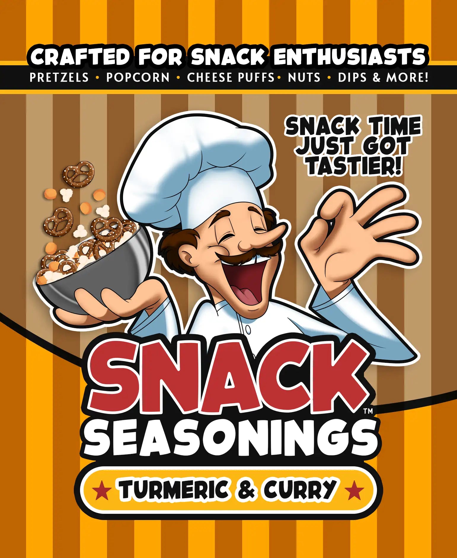 TURMERIC & CURRY SNACK SEASONING